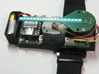 PoV wrist watch, stopped